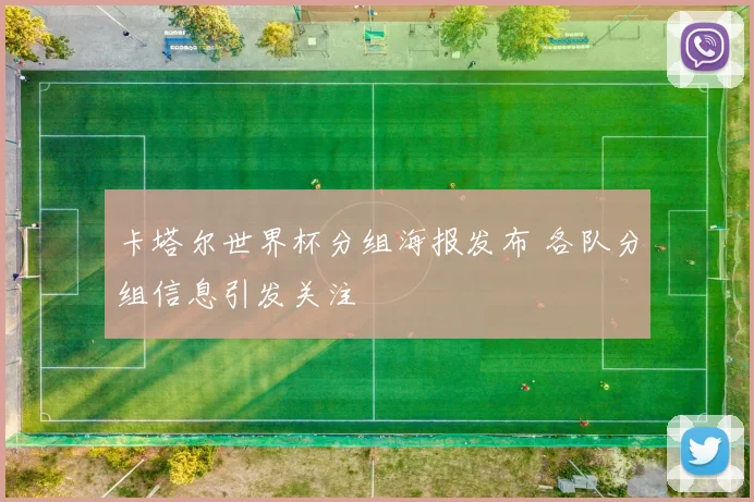 卡塔尔世界杯分组海报发布 各队分组信息引发关注