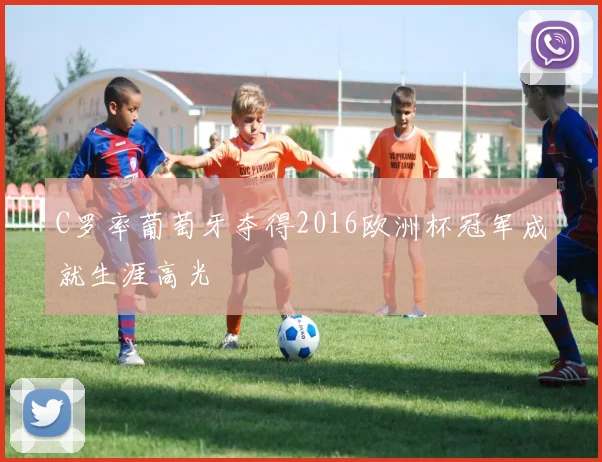 C罗率葡萄牙夺得2016欧洲杯冠军成就生涯高光